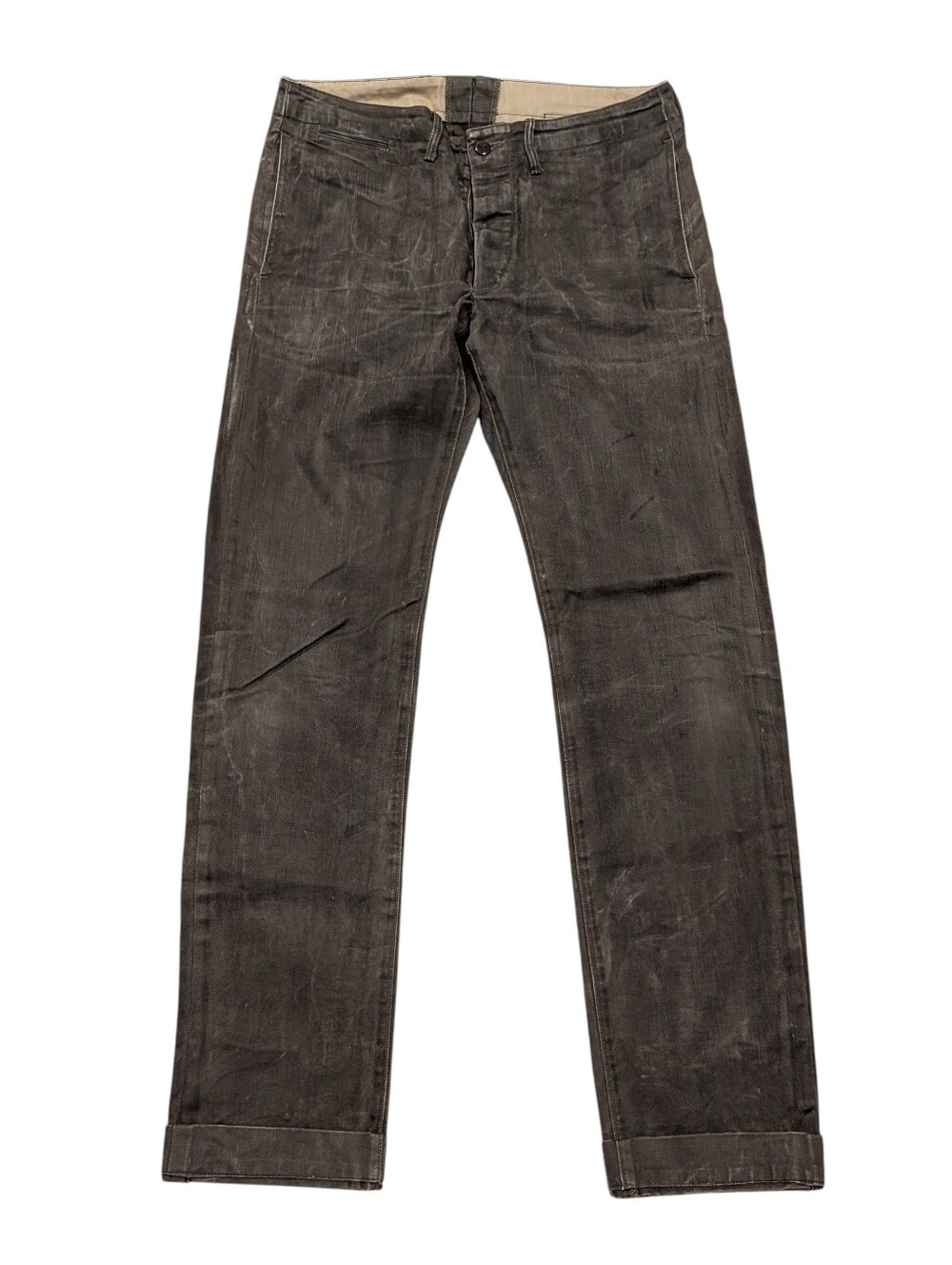 RRL Polo Ralph Lauren Buckle-Back Selvedge Inspired Vintage 40s Officer's Field - Picture 2 of 9